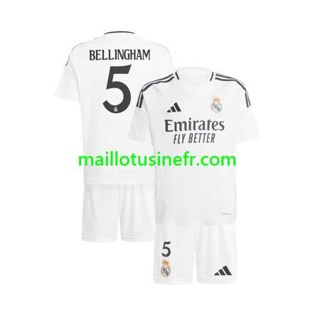 Maillot de Foot Real Madrid Jude Bellingham 5 Domicile 2024-25 - Enfant Maillot de Foot Real Madrid Jude Bellingham 5 Domicile 2024-25 - Enfant